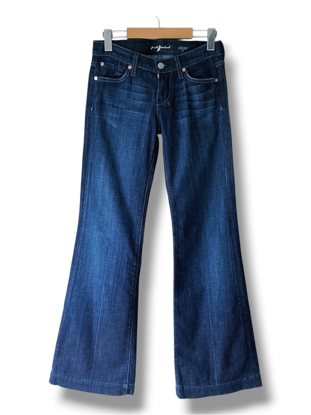 7 For All Mankind Dojo Jeans Dark Wash Size 25